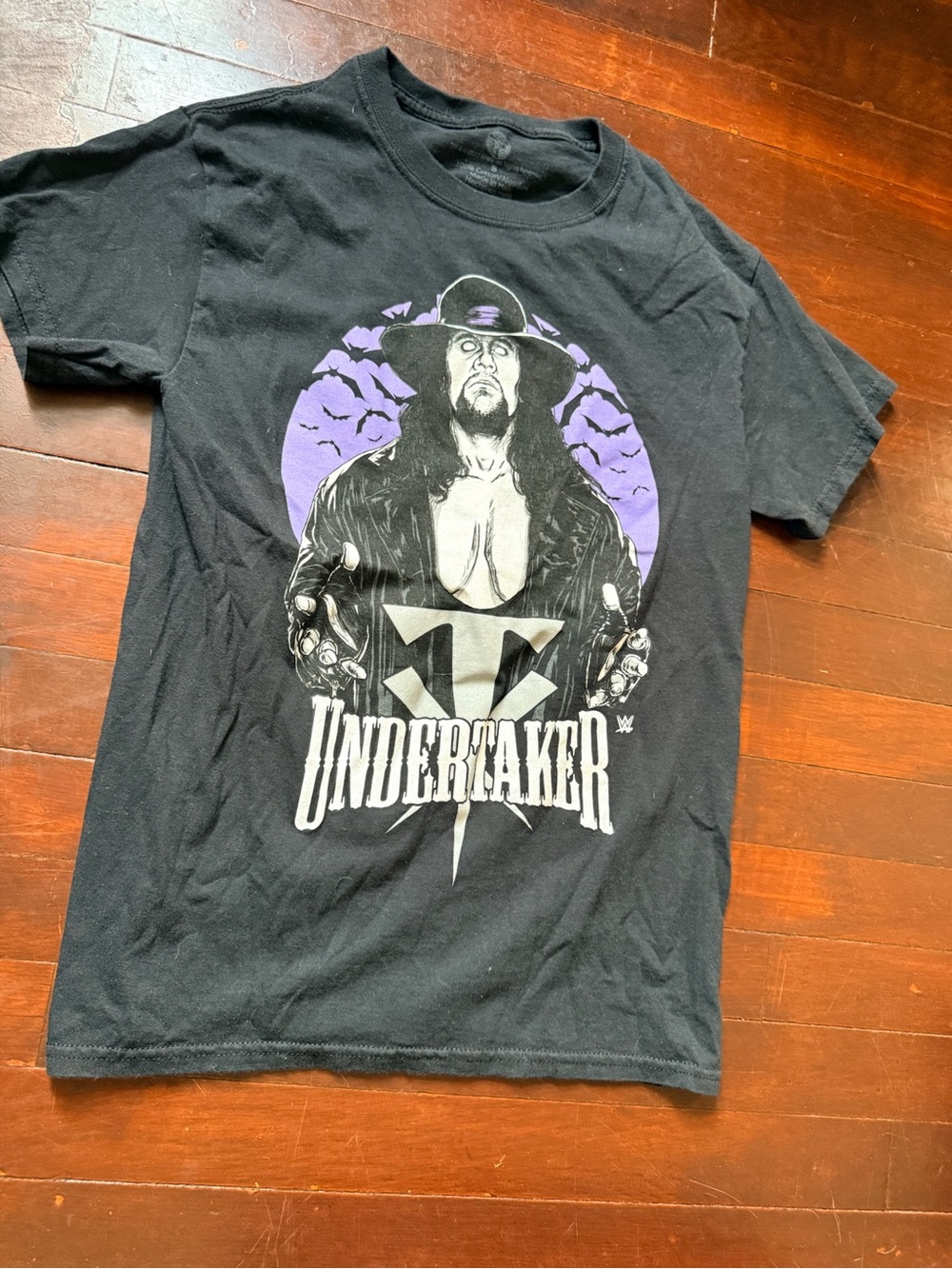 WWE Undertaker Graphic Tee - Black & Purple